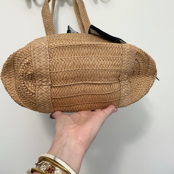 DraperJames Straw Tote & Silk Scarf - Picture 5 of 7